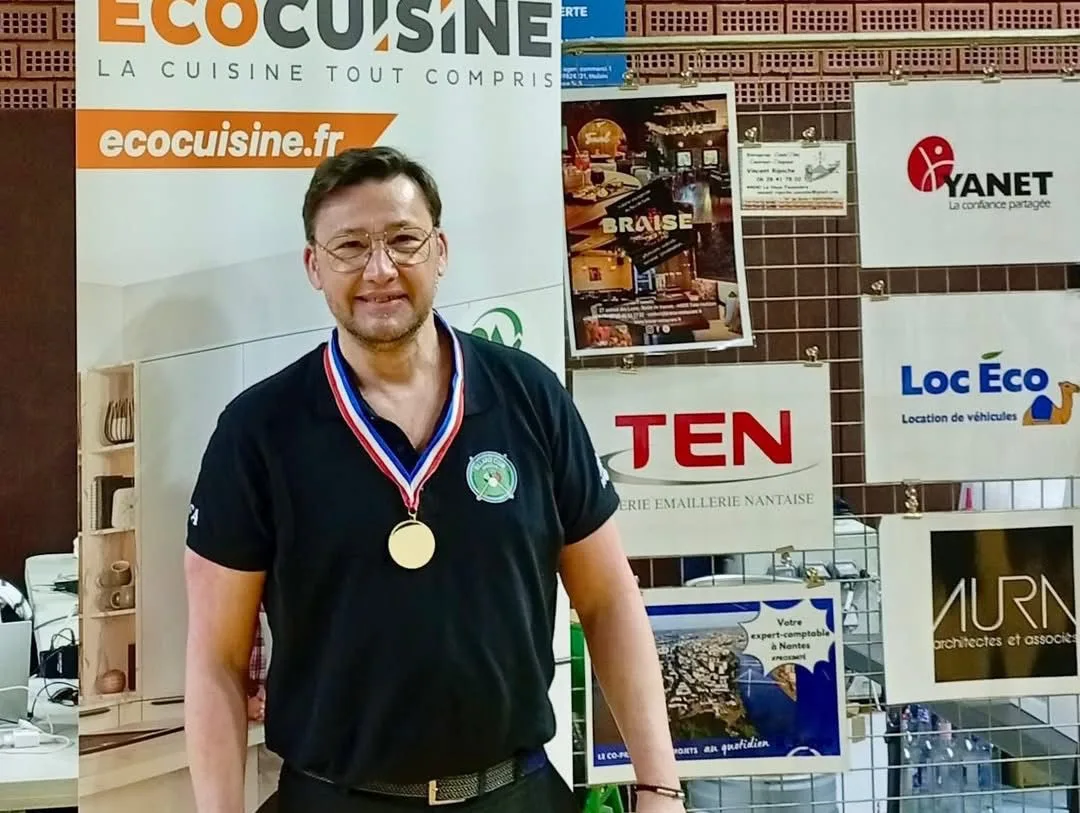 Frédéric, champion vétérans Blackball saison 2025-2026